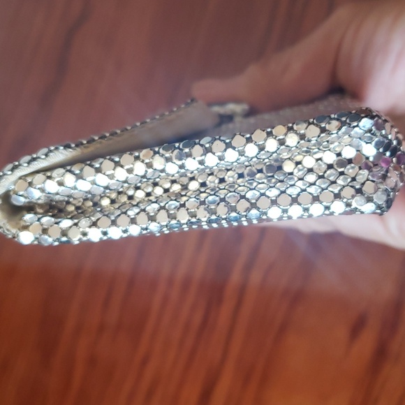 Vintage "Mesh Whiting & Davis Co. Bags" label, Indicating a U.S. made Mesh Purse - Picture 14 of 14